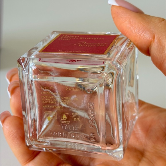 Maison Francis Kurkdjian Baccarat Rouge 540 Femme Eau de Parfum, Empty Bottle - Picture 2 of 5
